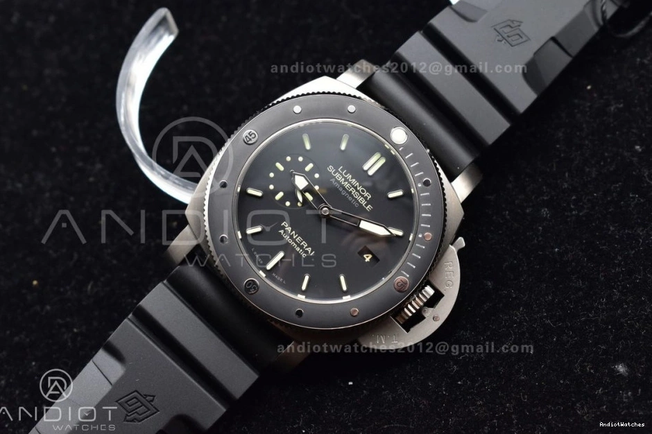PAM389 P.9000 Best 1:1 Edition 1003 BestValue V VSF Clone Rubber on O Strap Black Super 1018